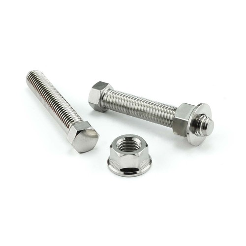 Stainless steel axle - stainless, adjuster