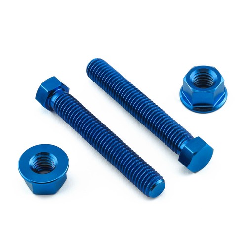 Titanium axle adjuster - axle, set